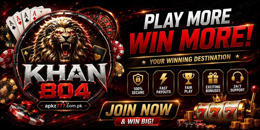 KHAN804 Game Banner